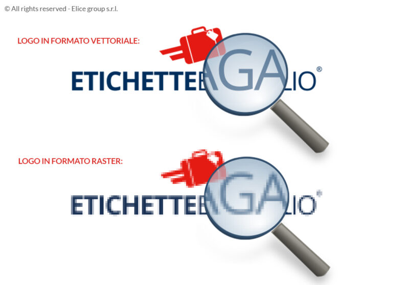 ricostruzione logo in vettoriale per avere una stampa perfetta