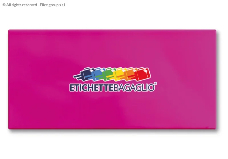 Portadocumenti Aereo Colorato con Una Tasca