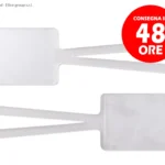 Etichetta Bagaglio Trasparente con Tasca