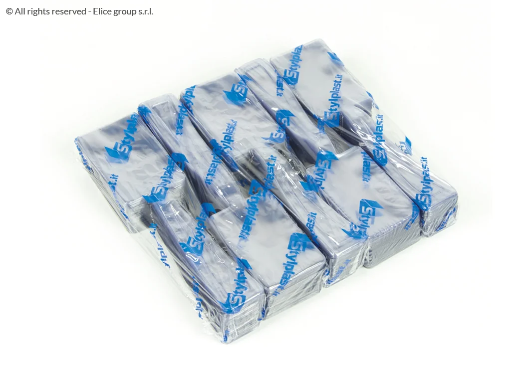 Etichetta Bagaglio TRASPARENTE con cartoncino Stampato 5 confezioni