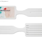 Etichetta Bagaglio in Plastica con STAMPA a COLORI