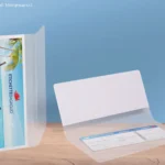 Porta Documenti a 3 Tasche con Stampa a Colori