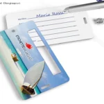 Targhetta Valigia in Plastica Rigida Stampa a Colori