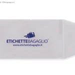 Porta documenti con porta biglietto da visita interamente trasparente