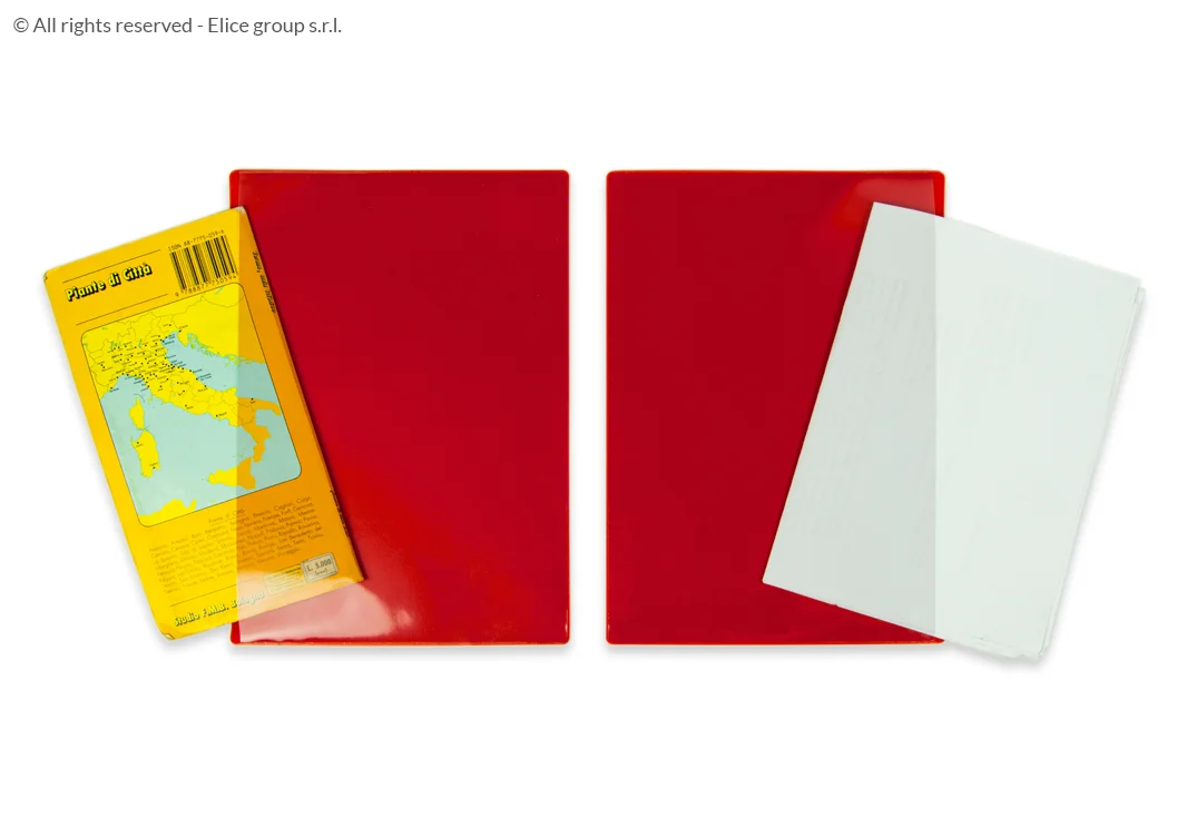 porta polizza assicurativa plastica