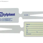 Etichetta Bagaglio di grande formato con chiusura a strozzo