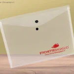 Porta documenti trasparente formato A4