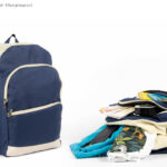 ED03 zaino a tre tasche capiente con spallacci rinforzati schienale imbottito