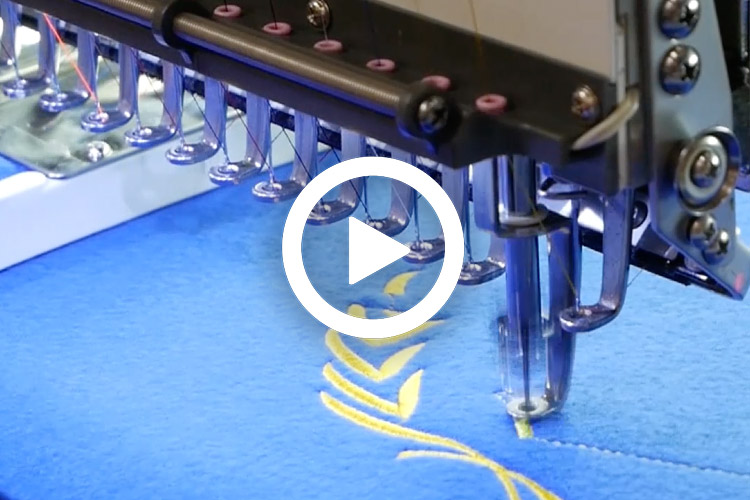 Il ricamo, tecnica di stampa