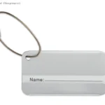 Porta nome da viaggio in alluminio