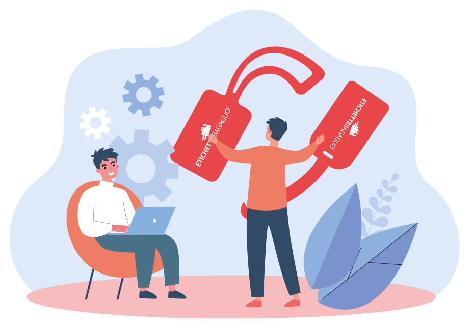 Dove trovare le etichette bagaglio per valigie