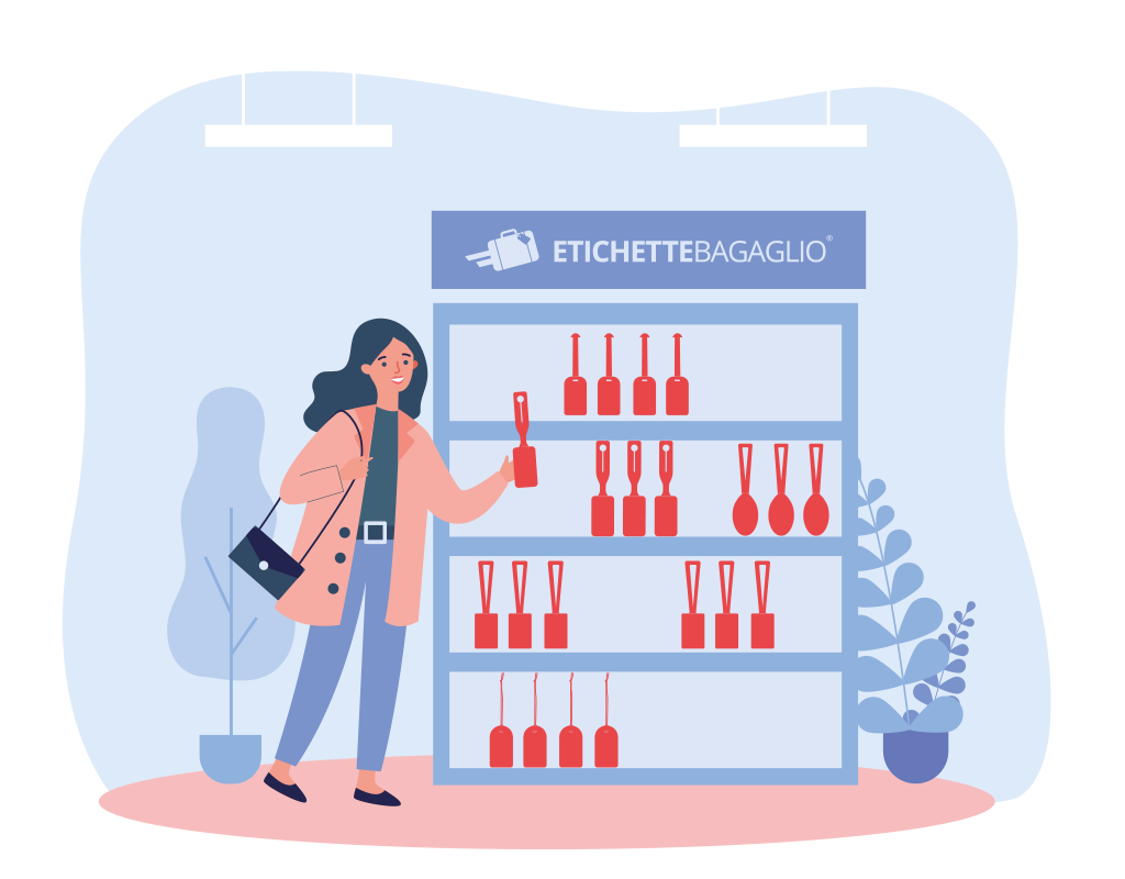 Dove comprare etichette per valigia