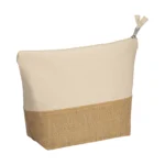SP22127_Beauty case in cotone con base in juta