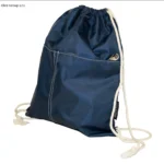 zaino sacca con tasca esterna con zip