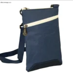 borsellino con tracolla con tasca laterale e centrale