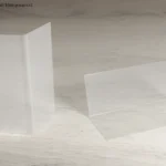 Porta documenti trasparente